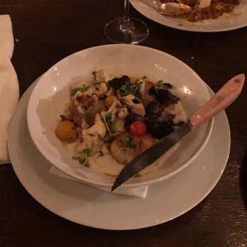 Cantinetta Bellevue - Scallops with roasted culiflower - Italian Near Me - Bellevue, Washington