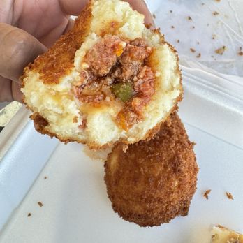 The Modern Churro - Inside the Fried Potato Ball - Mexican Near Me - Vista, California The Modern Churro - Inside the Fried Potato Ball - Mexican Near Me - Vista, California