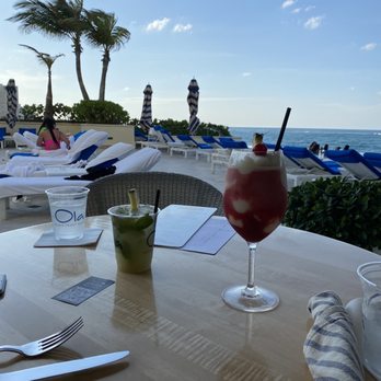 Ola Ocean Front - Mojito and piña colada cocktails - Breakfast & Brunch Near Me - San Juan, Puerto Rico Ola Ocean Front - Mojito and piña colada cocktails - Breakfast & Brunch Near Me - San Juan, Puerto Rico