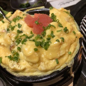 Anto - Egg souffle with cod roe on top - Korean Near Me - New York, New York Anto - Egg souffle with cod roe on top - Korean Near Me - New York, New York