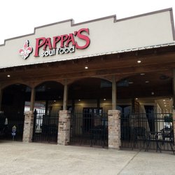 Pappa's Soul Food - Front view to the restaurant.