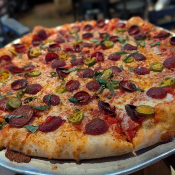 Crafters Pizza and Drafthouse - New York style pizza with classic & old world pepperoni, and jalapeños - Pizza Near Me - Carmel, Indiana Crafters Pizza and Drafthouse - New York style pizza with classic & old world pepperoni, and jalapeños - Pizza Near Me - Carmel, Indiana