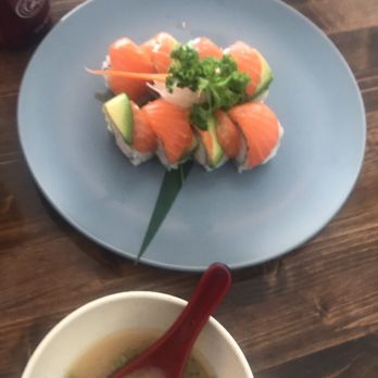 Kuma Sushi - Really good miso soup and made a great combination with the Alaskan roll definitely recommend. - Sushi Bars Near Me - Bakersfield, California