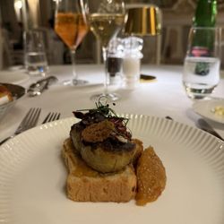 Grand Restaurant Pupp - GLAZED FOIE GRAS WITH BRIOCHE