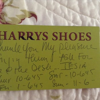 Harry's Shoes - This is the sales associate that was helpful and friendly. She's on your side! - Shoe Stores Near Me - New York, New York Harry's Shoes - This is the sales associate that was helpful and friendly. She's on your side! - Shoe Stores Near Me - New York, New York