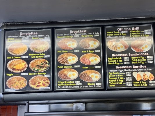 Menu photo 7 Steve's CharBurger Torrance, CA