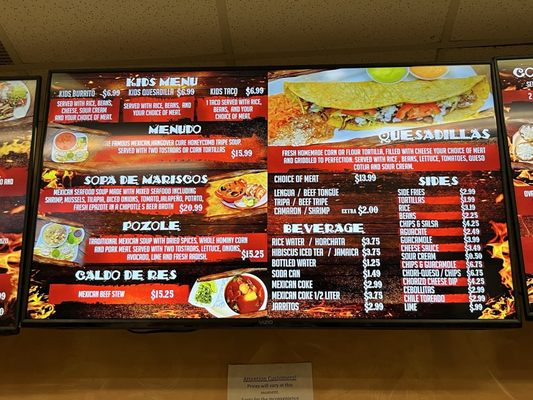 Menu photo 4 Taqueria los Compadres Lakeville, MN