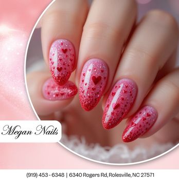 Megan Nails - Add some personality to your hands! Book your custom nail art appointment now! - Nail Salons Near Me - Rolesville, North Carolina Megan Nails - Add some personality to your hands! Book your custom nail art appointment now! - Nail Salons Near Me - Rolesville, North Carolina