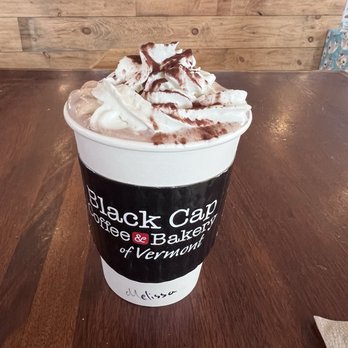 Black Cap Coffee & Beer - Hot Chocolate with whipped cream and marshmallows - Coffee & Tea Near Me - Stowe, Vermont Black Cap Coffee & Beer - Hot Chocolate with whipped cream and marshmallows - Coffee & Tea Near Me - Stowe, Vermont
