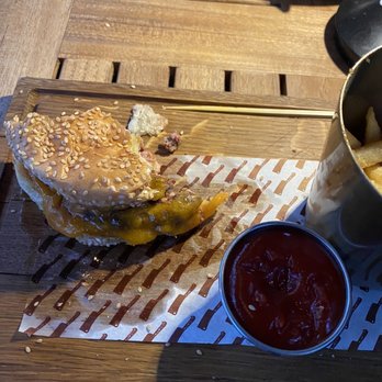 The Dutch - Grass-Fed Double Cheddar Burger - American Near Me - New York, New York