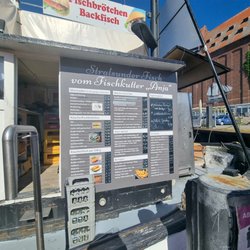 Fischkutter Anja - Die Speisekarte...