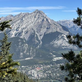 Banff Gondola - 9/2024- Banff town from afar - Parks Near Me - Banff, Alberta