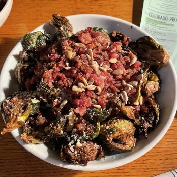 The Pig & The Sprout - Bacon Brussels Sprouts - American Near Me - Denver, Colorado