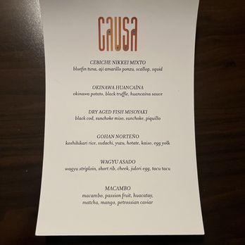 Causa Amazonia - Tapas/Small Plates Near Me - Washington, DC, District of Columbia