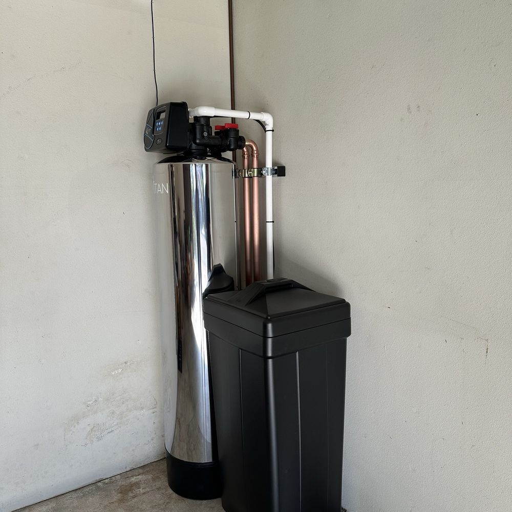 LA Water Solutions - Extremely clean installation and it fit perfectly in the corner of our garage! - Water Purification Services Near Me - Sylmar, California