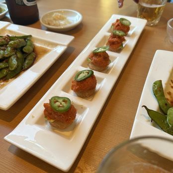 Sushi Yuzu - Spicy tuna on crispy rice - Sushi Bars Near Me - Toluca Lake, California Sushi Yuzu - Spicy tuna on crispy rice - Sushi Bars Near Me - Toluca Lake, California