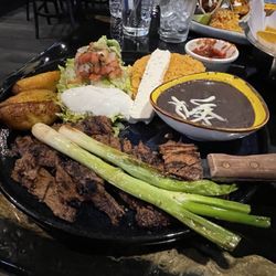 El Patron Grill and Cantina - Skirt steak, a Guatemala dish.   Carne Asada al Chapin
