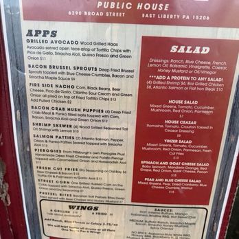 The Fire Side Public House - New American Near Me - Pittsburgh, Pennsylvania