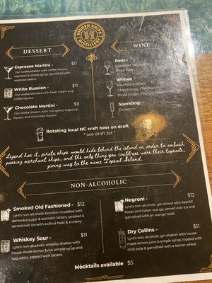 Menu photo 5 Hidden Ships Distillery Surf City, NC Menu photo 5 Hidden Ships Distillery Surf City, NC