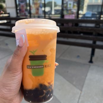 Tea's Memory Boba Tea - Thai Tea with boba - Bubble Tea Near Me - Frisco, Texas Tea's Memory Boba Tea - Thai Tea with boba - Bubble Tea Near Me - Frisco, Texas