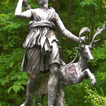 Skylands Manor - Sculpture of Artemis - Landmarks & Historical Buildings Near Me - Ringwood, New Jersey