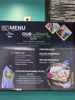 Menu photo 3 Gyros By Ali Tulsa, OK