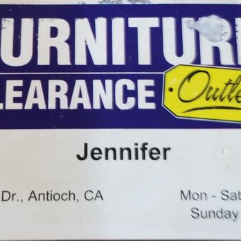 Furniture Clearance Outlet - This is the worst customer service that I have ever encountered.  See the attached card for details. - Furniture Stores Near Me - Antioch, California