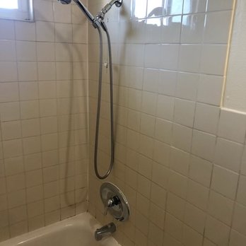 Ocelot Plumbing - Retro shower valve install-3 handle shower set up converted to single handle - Plumbing Near Me Ocelot Plumbing - Retro shower valve install-3 handle shower set up converted to single handle - Plumbing Near Me