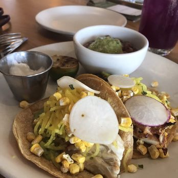 True Food Kitchen - Grilled Fish Tacos* - New American Near Me - Boca Raton, Florida