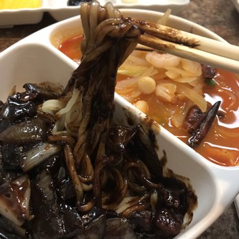 Hee Rae Deung - Ja Jang Myum, veggie pork black bean noodle - Korean Near Me - Coquitlam, British Columbia