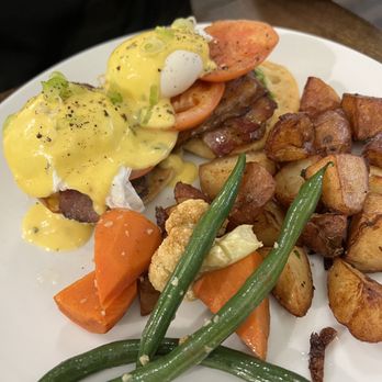 Breakfast Table - Hipster Benny....$18.75 - Breakfast & Brunch Near Me - Vancouver, British Columbia