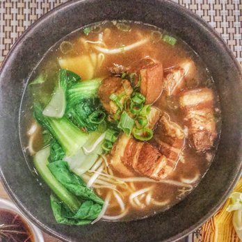 District Kitchen - Braised Pork Noodle Soup - Chinese Near Me - Malden, Massachusetts District Kitchen - Braised Pork Noodle Soup - Chinese Near Me - Malden, Massachusetts