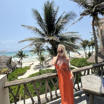 Ahau Tulum - View from our junior ocean front suite - Hotels Near Me - Tulum, ROO