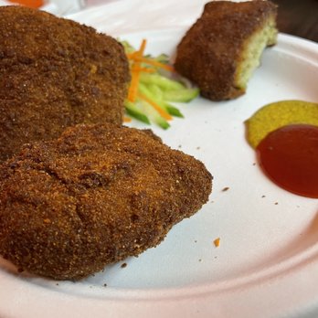 Calcutta Chaat & Bakery - Fish fry (cutlet) 2 pc - Indian Near Me - Milpitas, California Calcutta Chaat & Bakery - Fish fry (cutlet) 2 pc - Indian Near Me - Milpitas, California