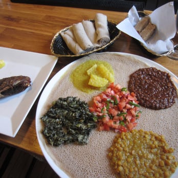 Ethiopic - veggie combo with a side of fried fish! - Ethiopian Near Me - Washington, DC, District of Columbia Ethiopic - veggie combo with a side of fried fish! - Ethiopian Near Me - Washington, DC, District of Columbia