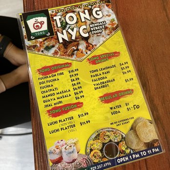 Tong Restaurant - Menu (2022) - Bangladeshi Near Me - Jamaica, New York
