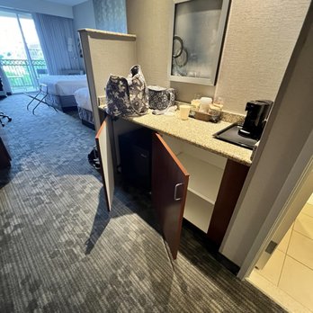 Courtyard by Marriott Franklin Cool Springs - Refrigerator only.  No microwave in room, but there is one downstairs.  No safe in the room. - Hotels Near Me - Franklin, Tennessee