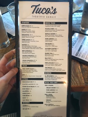 Menu photo 7 Tuco's Taqueria Roanoke, VA