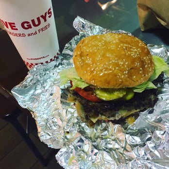 Five Guys - It was gewd ... Best looking photo from all the comments on here..lol - Burgers Near Me - Palm Springs, California