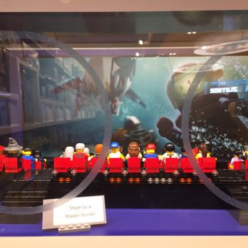 The Lego Store - One of the Master Builders made this movie theater display. Cool! - Toy Stores Near Me - San Diego, California The Lego Store - One of the Master Builders made this movie theater display. Cool! - Toy Stores Near Me - San Diego, California