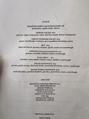Menu photo 5 Façade Bakery Coral Gables, FL