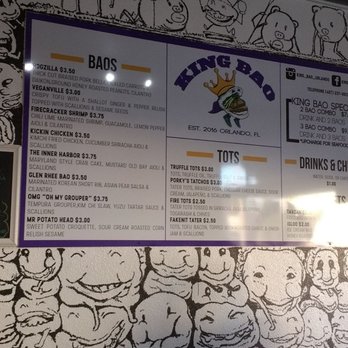 King Bao - Menu - Asian Fusion Near Me - Orlando, Florida King Bao - Menu - Asian Fusion Near Me - Orlando, Florida