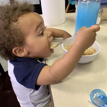 Dae Bak ChopHouse - My son eating rice and a boiled egg while our food is being prepared. - Korean Near Me - Clarksville, Tennessee Dae Bak ChopHouse - My son eating rice and a boiled egg while our food is being prepared. - Korean Near Me - Clarksville, Tennessee
