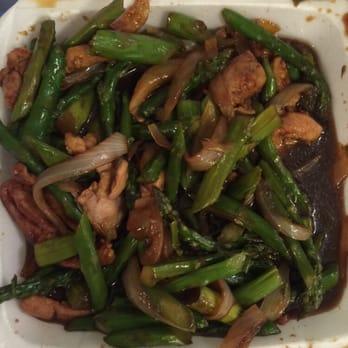 Kowloon Kitchen - Asparagus & chicken! - Chinese Near Me - Clovis, California