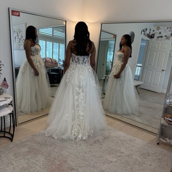 Karoza Bridal - Back of bridal gown - Bridal Near Me - Glendale, California Karoza Bridal - Back of bridal gown - Bridal Near Me - Glendale, California