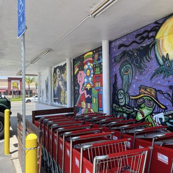 Art Supply Warehouse - Front of the store with art murals - Art Supplies Near Me - Westminster, California
