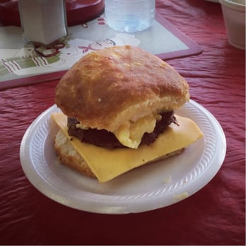 Dicky Doos Diner - This breakfast biscuit was GLORIOUS! - Diners Near Me - Lawrenceville, Georgia