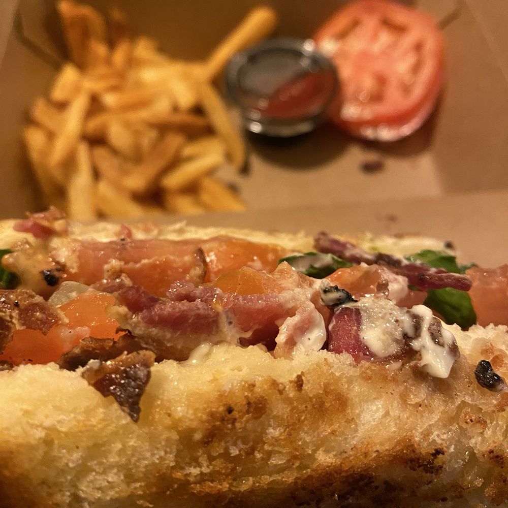 BLT and fries BLT and fries