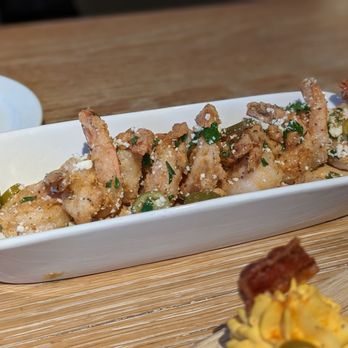 Republic Texas Tavern - Chili Lime Shrimp were delicious and had a nice kick to them. - New American Near Me - Dallas, Texas Republic Texas Tavern - Chili Lime Shrimp were delicious and had a nice kick to them. - New American Near Me - Dallas, Texas