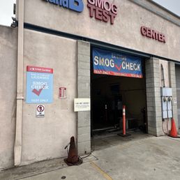 Front of shop